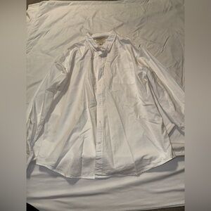 ST JOHN’S BAY men’s shirt size XXL white color used in good condition